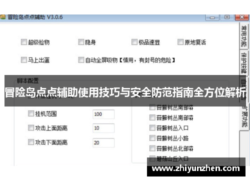 冒险岛点点辅助使用技巧与安全防范指南全方位解析